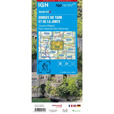 2640OTR GORGES DU TARN ET LA JONTE CAUSSE MEJAN RESISTANTE