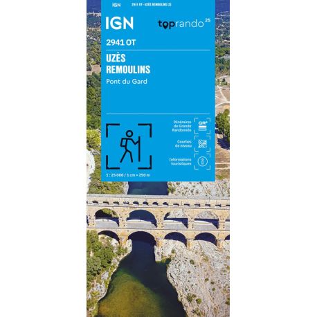 2941OT UZES REMOULINS PONT DU GARD RECTO