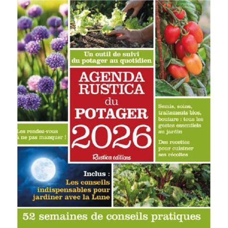 AGENDA RUSTICA DU POTAGER 2026