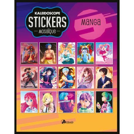 MANGA - STICKERS MOSAIQUE
