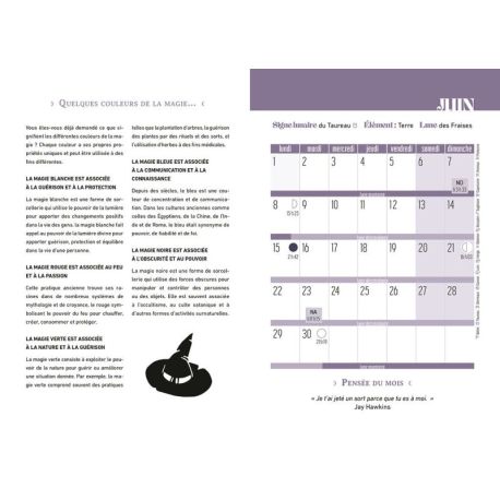 AGENDA SORCIERE 2026