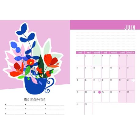 AGENDA FLEURS 2026