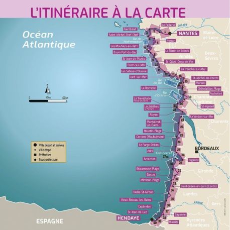 LA COTE ATLANTIQUE A VELO LA VELODYSSEE DE NANTES A HENDAYE