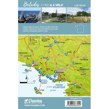 MORBIHAN BALADES A PIED ET A VELO
