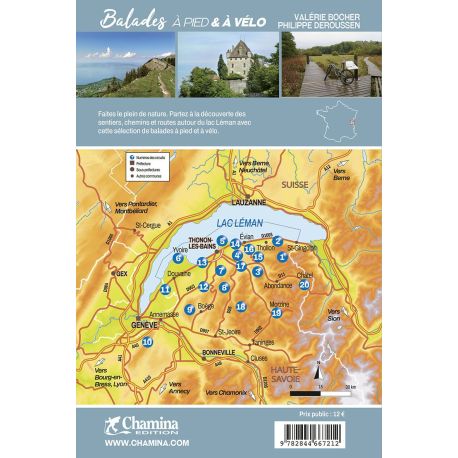 AUTOUR DU LAC LEMAN BALADES A PIED ET A VELO