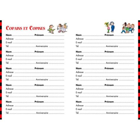 AGENDA SCOLAIRE 2025-2026 MAX ET LILI