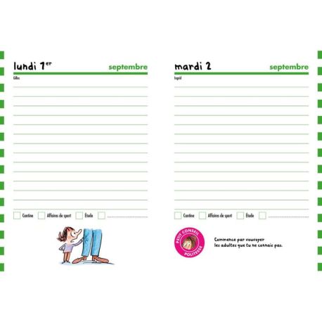 AGENDA SCOLAIRE 2025-2026 MAX ET LILI