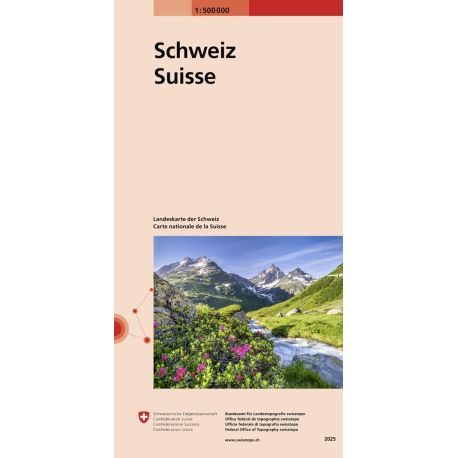 LANDESKARTE DES SCHWEIZ