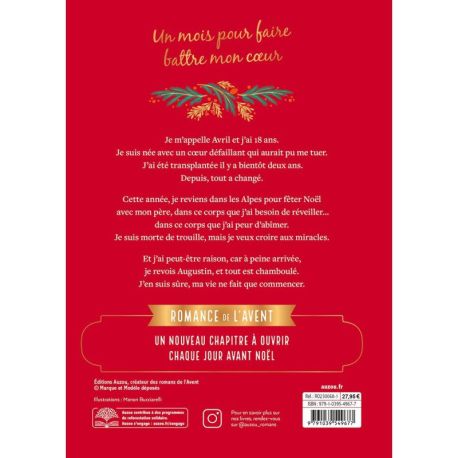 ROMANCE DE L'AVENT - UN COEUR POUR NOEL - EDITION COLLECTOR