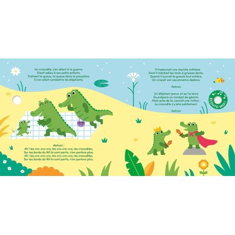 MA COMPTINE ANIMEE AH ! LES CROCODILES