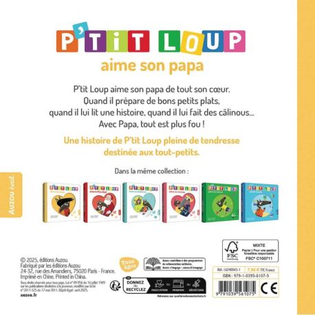 P'TIT LOUP AIME SON PAPA