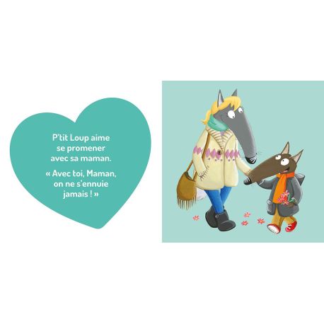 P'TIT LOUP AIME SA MAMAN