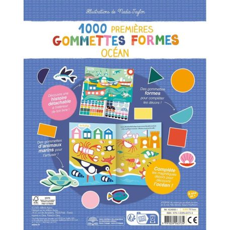 OCEAN - 1000 PREMIERES GOMMETTES FORMES