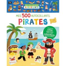 LES PIRATES MES 500 AUTOCOLLANTS