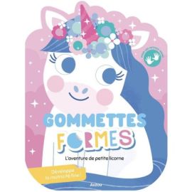 L'AVENTURE DE PETITE LICORNE GOMMETTES FORMES
