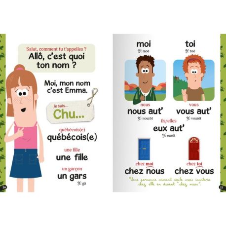QUEBECOIS LE GUIDE DE CONVERSATION ILLUSTRÉ