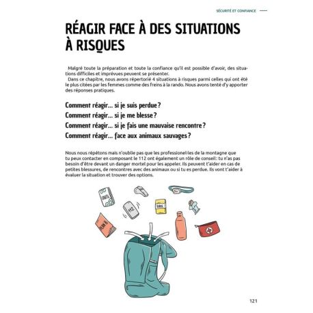 RANDONNEUSES - LE GUIDE - SE LIBERER SUR LES SENTIERS