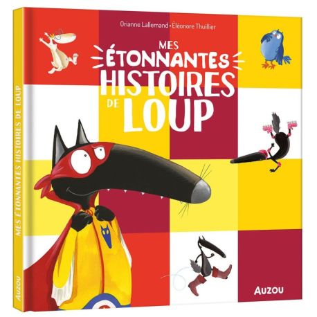 COFFRET MES ETONNANTES HISTOIRES DE LOUP AVEC 1 PELUCHE & 1 POSTER