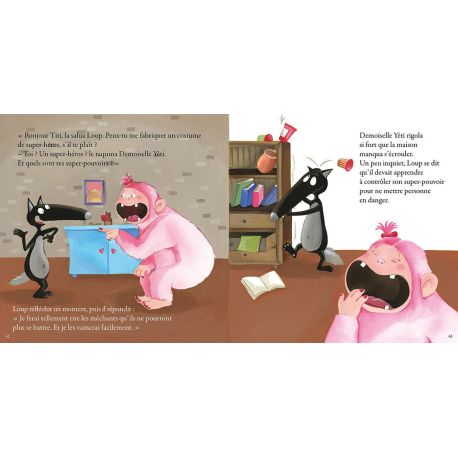 COFFRET MES ETONNANTES HISTOIRES DE LOUP AVEC 1 PELUCHE & 1 POSTER