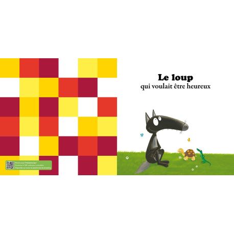 COFFRET MES ETONNANTES HISTOIRES DE LOUP AVEC PELUCHE