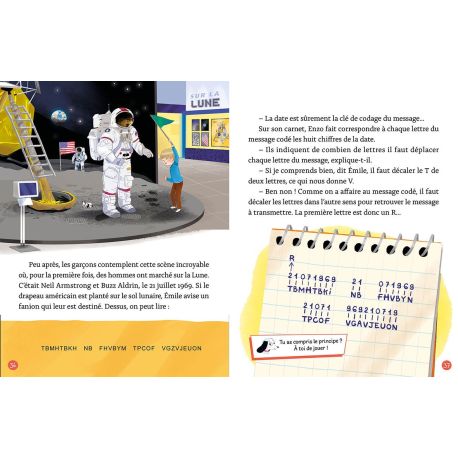 MON ROMAN ENIGME - MES PREMIERES ENQUETES DANS L'ESPACE