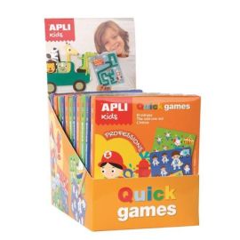 PRESENTOIR 12 JEUX QUICK GAMES 3 MODELES DE JEUX