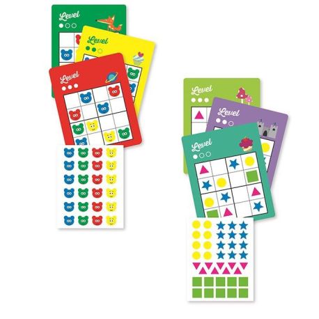 PRESENTOIR 12 JEUX SUDOKU STICKERS