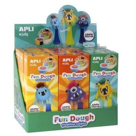 PRESENTOIR 12 BOITES FUN DOUGH MONSTRES SAUTEURS