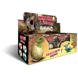 DISPLAY 8 EX OEUFS A ECLORE DINOSAURE
