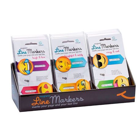 PRESENTOIR 30 MARQUE-PAGES SMILEYS