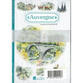 LOT DE 10 AUVERGNE CARNET DE NOTES