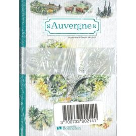 LOT DE 10 AUVERGNE PETIT CARNET DE NOTES