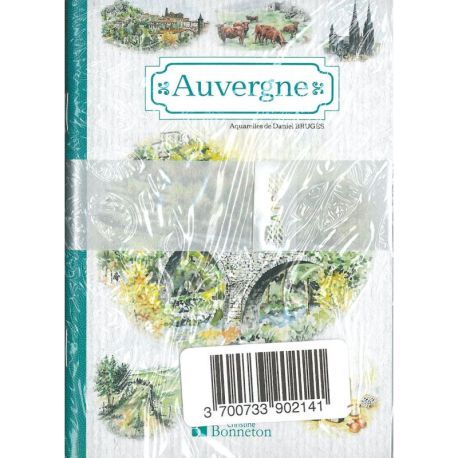 LOT DE 10 AUVERGNE PETIT CARNET DE NOTES