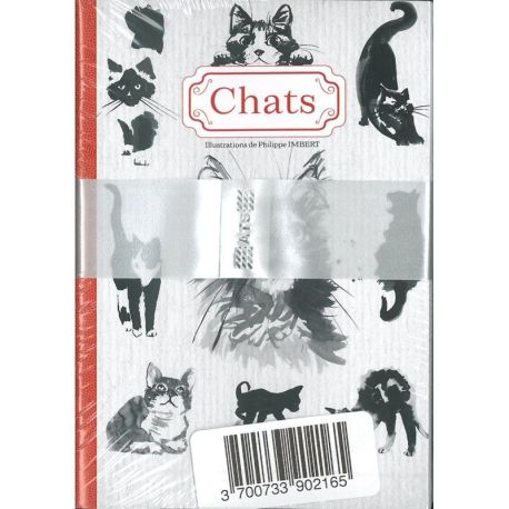 LOT DE 10 CHATS PETIT CARNET DE NOTES