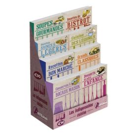 BOITE 40EX.CUISINE INDISPENSABLES  (5EX/TITRE - 8 TITRES)