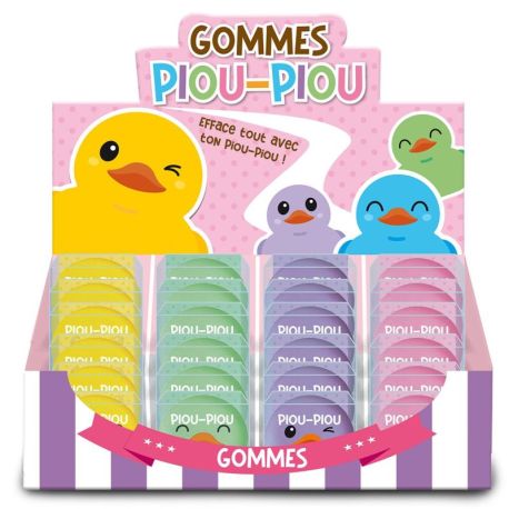 DISPLAY 36 GOMMES PIOU PIOU