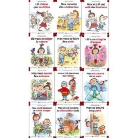 PACK 12 EXEMPLAIRES  PRINTEMPS MAX ET LILI