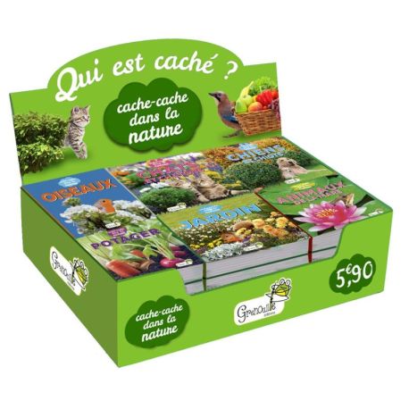DISPLAY 30 EX - CACHE CACHE DANS LA NATURE (5EX/TITRE - 6 TITRES)
