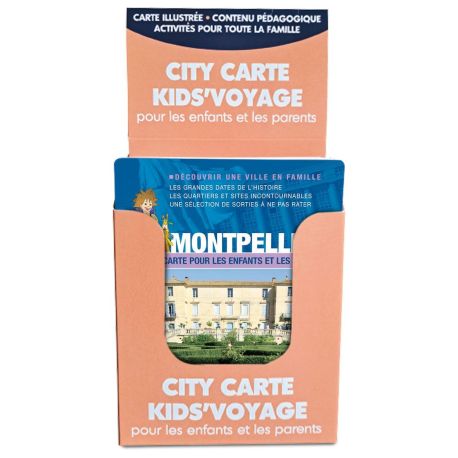 PRESENTOIR PLEIN - MONTPELLIER 10 CARTES