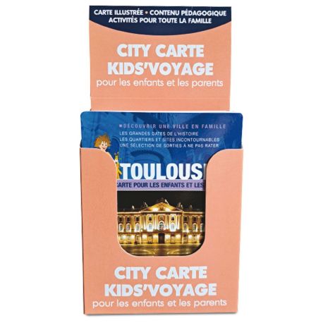 PRESENTOIR PLEIN - TOULOUSE 10 CARTES