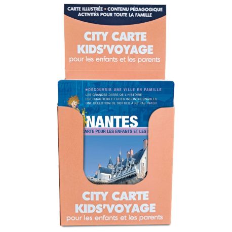 PRESENTOIR PLEIN - NANTES 10 CARTES