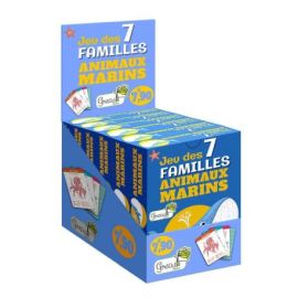ANIMAUX MARINS - BOITE DE 6 EX JEU DES 7 FAMILLES