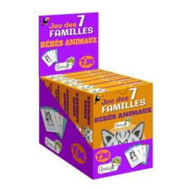 BEBES ANIMAUX - BOITE DE 6 EX JEU DES 7 FAMILLES