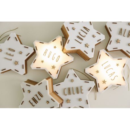 DISPLAY 24 EX ETOILES LUMINEUSES A PERSONNALISER