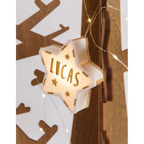 DISPLAY 24 EX ETOILES LUMINEUSES A PERSONNALISER