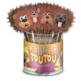 BOITE 24 STYLOS CHIENS