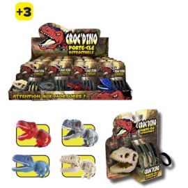 DISPLAY 24 PORTE-CLES CROC DINOSAURE
