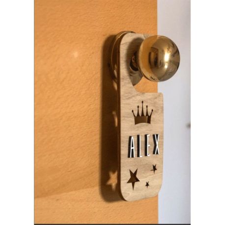 DISPLAY 30 ACCROCHE-PORTES PERSONNALISABLES EN BOIS