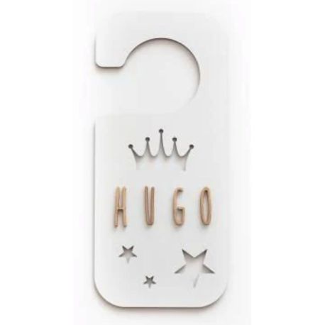 DISPLAY 30 ACCROCHE-PORTES PERSONNALISABLES EN BOIS