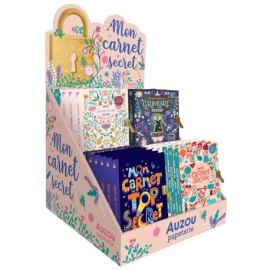 PLV PLEINE DE TABLE CARNETS SECRETS 24 EX